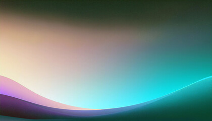 Abstract Gradient Background with Wavy Lines