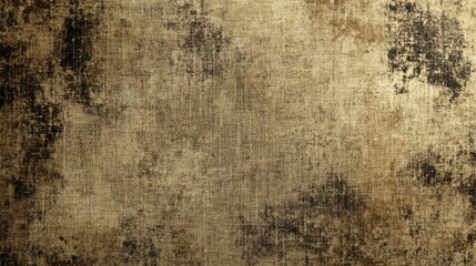 Obraz premium A textured, aged surface featuring a distressed golden hue with a woven pattern, creating a vintage feel.