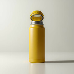 Smart Hydration Thermal Water Bottle Mockup