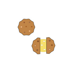 cheese ball vector type icon