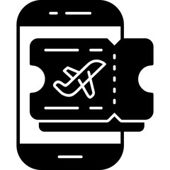 Electronic Ticket Icon