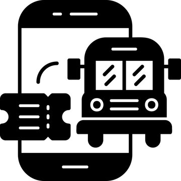 Electronic Ticket Icon