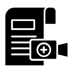 Obraz premium video call icon