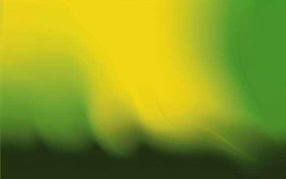 A green and yellow background with a blurry line