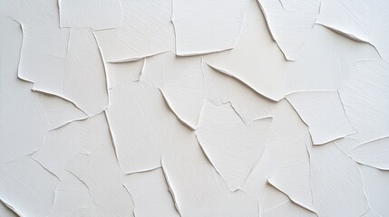 Fototapeta premium Abstract white textured pattern with rough surface