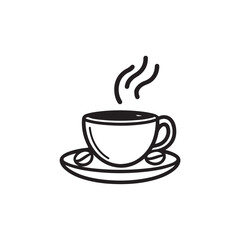 Obraz premium coffee cup icon