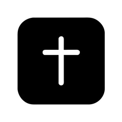 Obraz premium Jesus Cross Icon