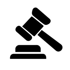 Judge Hammer Icon