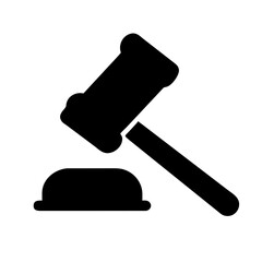 Judge Hammer Icon
