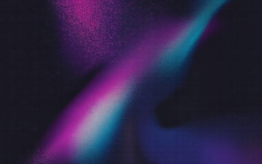 A blurry purple and blue image with a white line