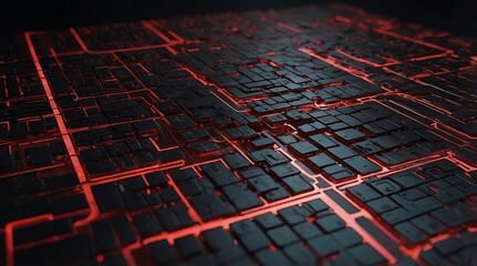 Obraz premium HiTechBackgrounds, FuturisticDesigns, DigitalTechVisuals, ModernTechGraphics 