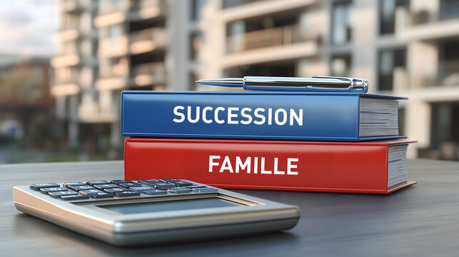 Des dossiers concernant une succession de famille.
