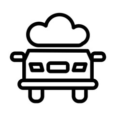 Obraz premium pollution Icon