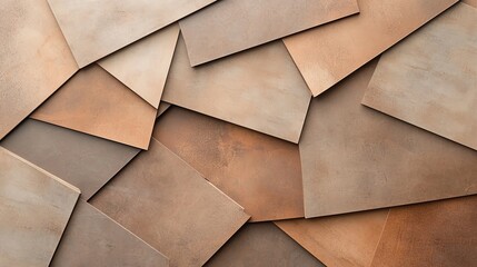 Fototapeta premium Abstract geometric metal sheet texture pattern