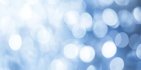 Fototapeta premium Soft Blue Abstract Background with Blurred Light Effects Ideal for Presentations, Designs, and Digital Art Projects Featuring a Dreamy Atmosphere