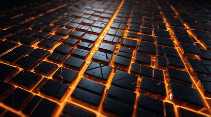 Obraz premium HiTechBackgrounds, FuturisticDesigns, DigitalTechVisuals, ModernTechGraphics 