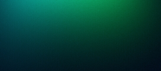 Green blue black grainy dark color gradient background abstract noise texture glowing vibrant cover header poster design