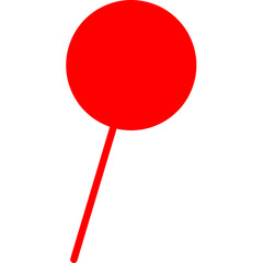 Happy birthday simple vector icon