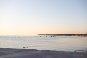 Obraz premium sunset on the sea
