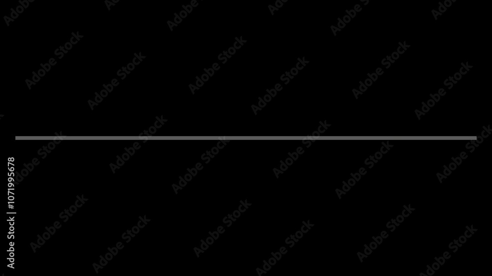 Aufkleber abstract loading bar animation video isolated on black background.