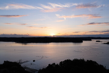 英虞湾の日の出
