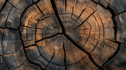 Wood Grain Texture - Rustic Oak Finish