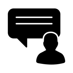 Customer Testimonial Vector Icon