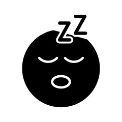 Sleeping Face Vector Icon