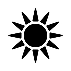 Sun Vector Icon