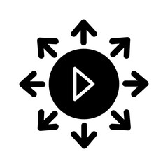 Viral Content Vector Icon