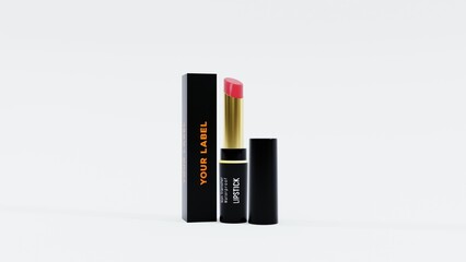 Obraz premium Variety of Colorful Lipstick Shades and Shapes – Assorted Lipstick Cosmetics Collection for Beauty and Makeup Art