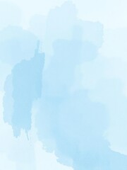Obraz premium Abstract light blue watercolor background with soft brush strokes and subtle gradients, serene, brush strokes, gradients