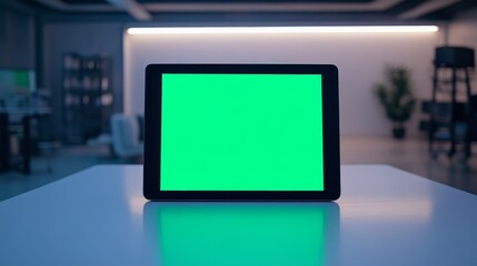 Remote work with minimalistic setup, Minimalistic Digital Tablet Setup for Work Environment