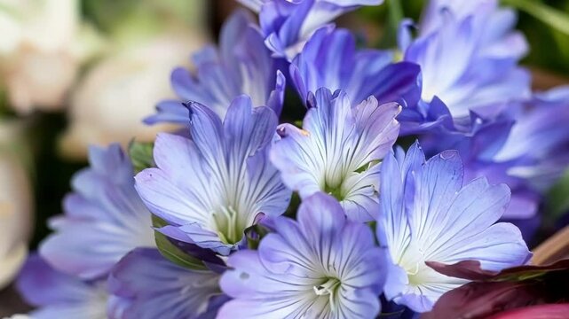 Vibrant borage flowers and fresh veggies create a colorful farm scene. Perfect for adding nature to your diet and inspiring culinary creations. Rustic wood background adds charm