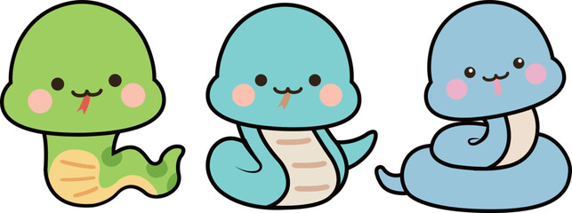 뱀 일러스트