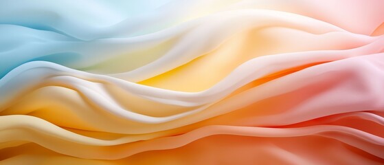 Obraz premium a close up of a colorful background with wavy lines