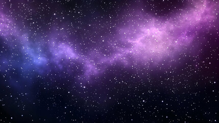 Fototapeta premium Cosmic Nebula with Stars and Dust in a Deep Space Background Illustration