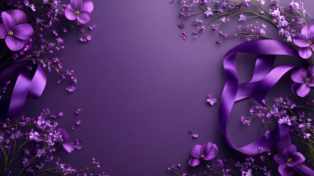 purple background