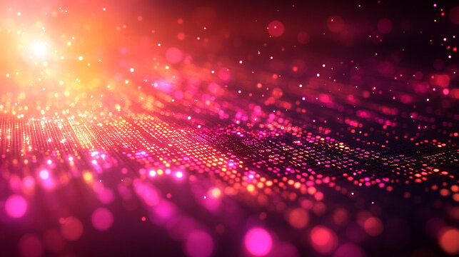 digital background with abstract code symbols, representing advanced technology, innovation, and the intersection of the digital world and human progress. It evokes themes of modernity and complexity