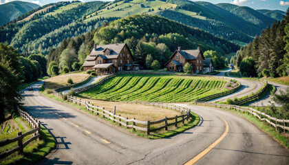 Winding Road to Wonderful Discoveries