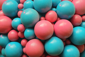 a color of a sugar candy balls