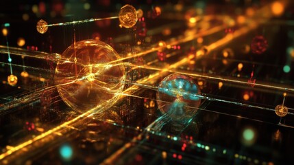 Quantum communication network