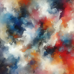 Fototapeta premium Graphics resource, color mixture abstract background