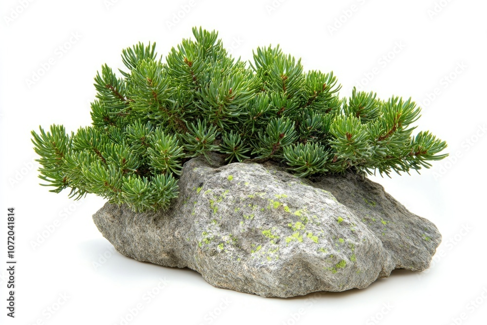Poster a rocky surface with a small plant sprouting out from between the cracks