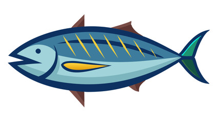 tuna fish vector illustration