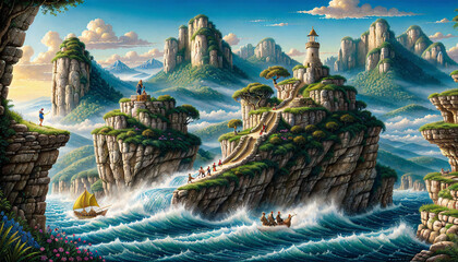Whimsical Worlds of Adventure & Discovery, Exploring the Uncharted