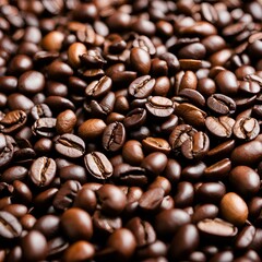 coffee beans close up