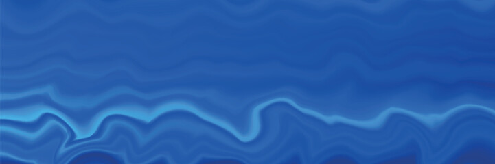 Obraz premium Abstract blue white luxury fabric wave background with copy space. Smooth liquid wave. Elegant shiny silk satin texture. Suit for wallpaper, cover, header, desktop, web, flyer.