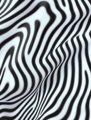 Fototapeta premium Dynamic Zebra Print Design