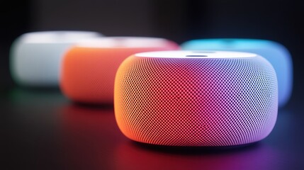 Modern Tech Gadgets on Display in Studio Lighting